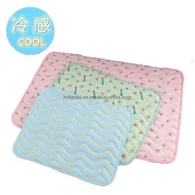 No Freeze Self Cooling Pet Mat Summer Pressure Anti-Moisture Cooling Mat for Kennel Sofa Bed Floor Car Seats Dog Waterproof Bed