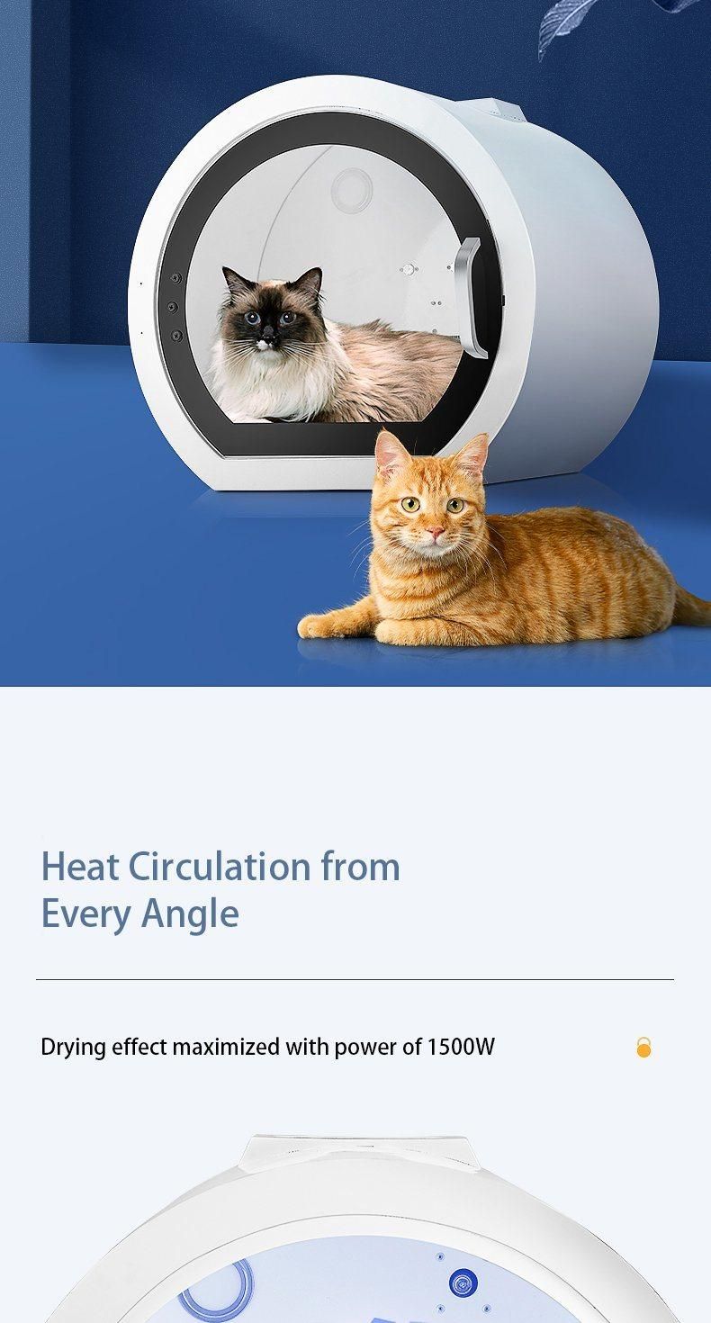 Multi-Functional Pet Dryer Room with Light and Heat Circulation