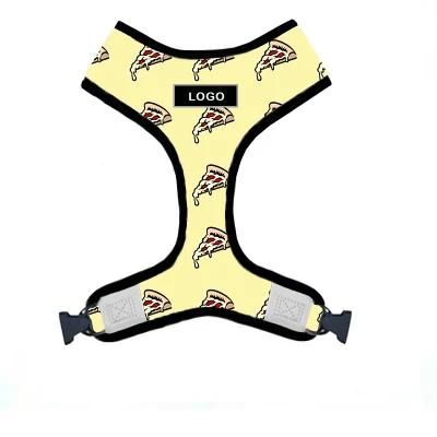Christmas Customize with Collar Leash Adjustable Dog Harness