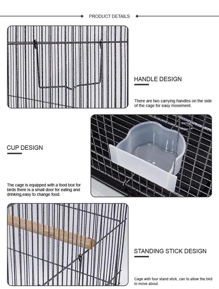 in Stock OEM ODM Extra Large Tall Pets Products Wholesale Bird Cage