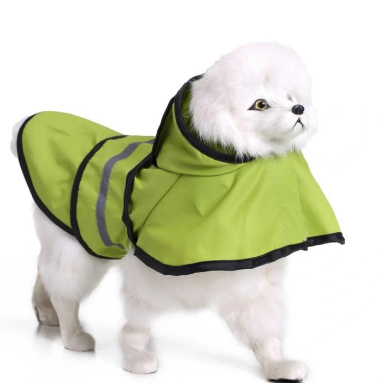 Environmental Cotton Polyester Waterproof Xxxxl Pet Dog Clothing Raincoat
