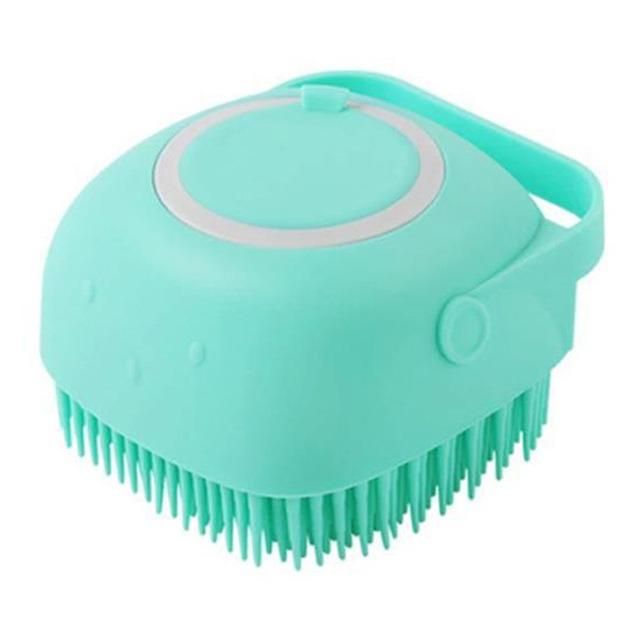 Pet Shampoo Massager Products Bathroom Grooming Shower Brush Dog Accessories