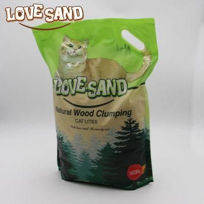 Py-Pets New High-Tech Clumping Pet Product Wood Clumping Cat Litter