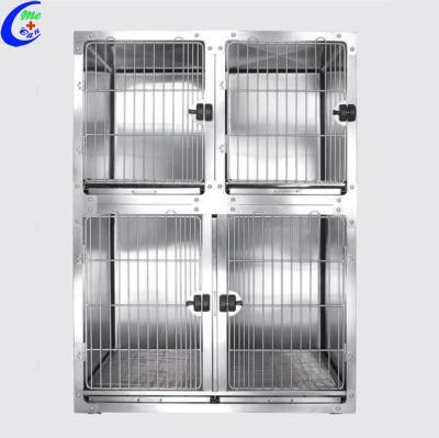 Veterinary Stainless Steel Medium Size Oxygen Therapy Cage