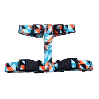 No-Pull Pet Harness Fashion Pattern Dog Harness for Hiking