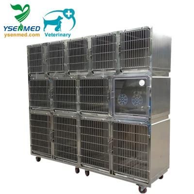 Veternary Clinic Stainless Steel Large Dog Cage