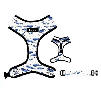 Custom Harness Dog Collar and Leash and a Series of Dog Pet Supplies Wholesale Print Pattern/Pet Toy/Best Dog Harness