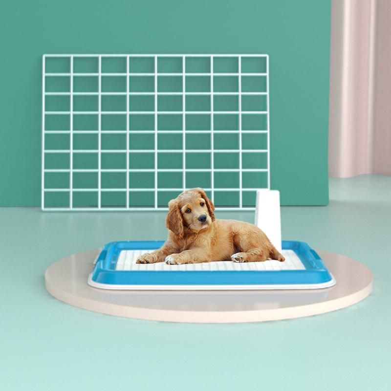 Pet Dog Rabbit Litter Box Tray Plastic Toliet Training Portable