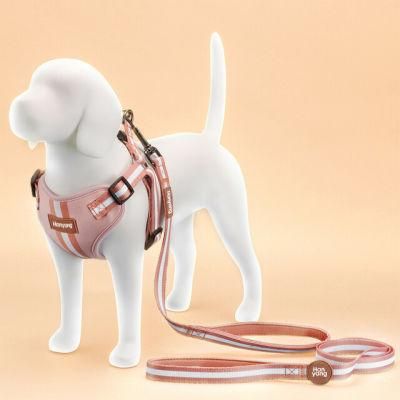 2022 New Arrival Dog Harness Manufacturer Dog Harness Pastel Breathable No Pull Pet Harness Step in Adjustable Dog Harness