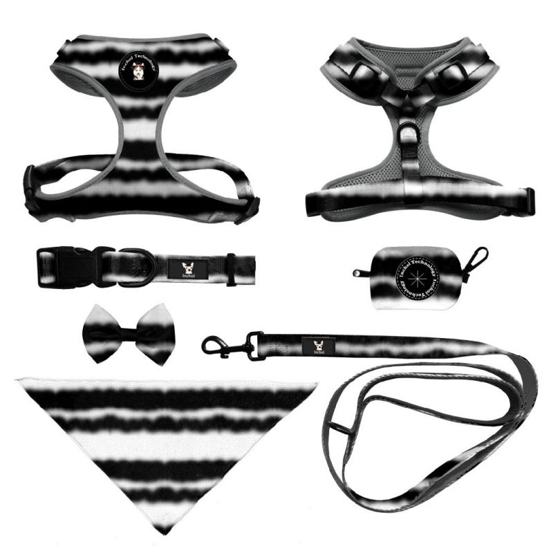 Adjustable Soft-Padded Dog Harness Sets Small Dogs to Large Dogs