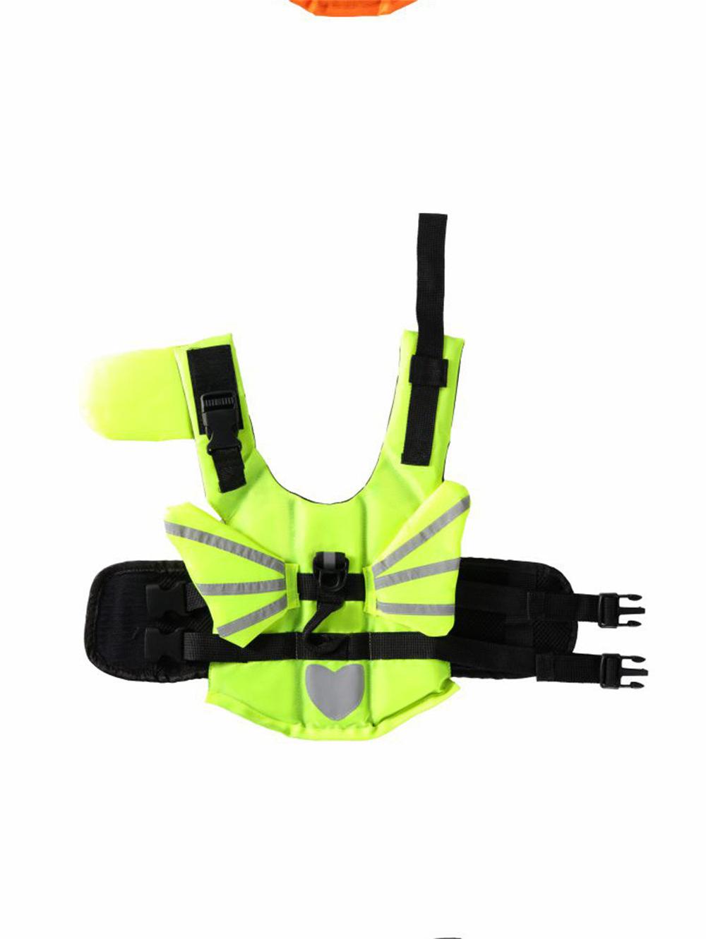 Dog Life Jacket Pet Safety Life Vest Adjustable Dog Swimsuit Reflective Preserver with Rescue Handle Summer Dog Swimming Clothes Harness