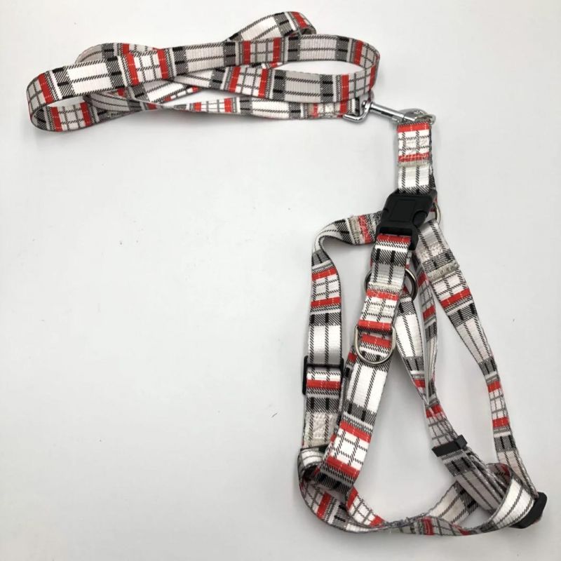 Dog Products, Lovely Cute Fashion Chest Back Strap Traction Rope Cat Collar Dog Harness Pet Leash