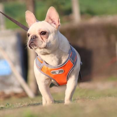 Customized Quality Adjustable Connection Buckle Reflective Outdoor Vest Dog Accessories Apparel Pet Chest Strap Clothes