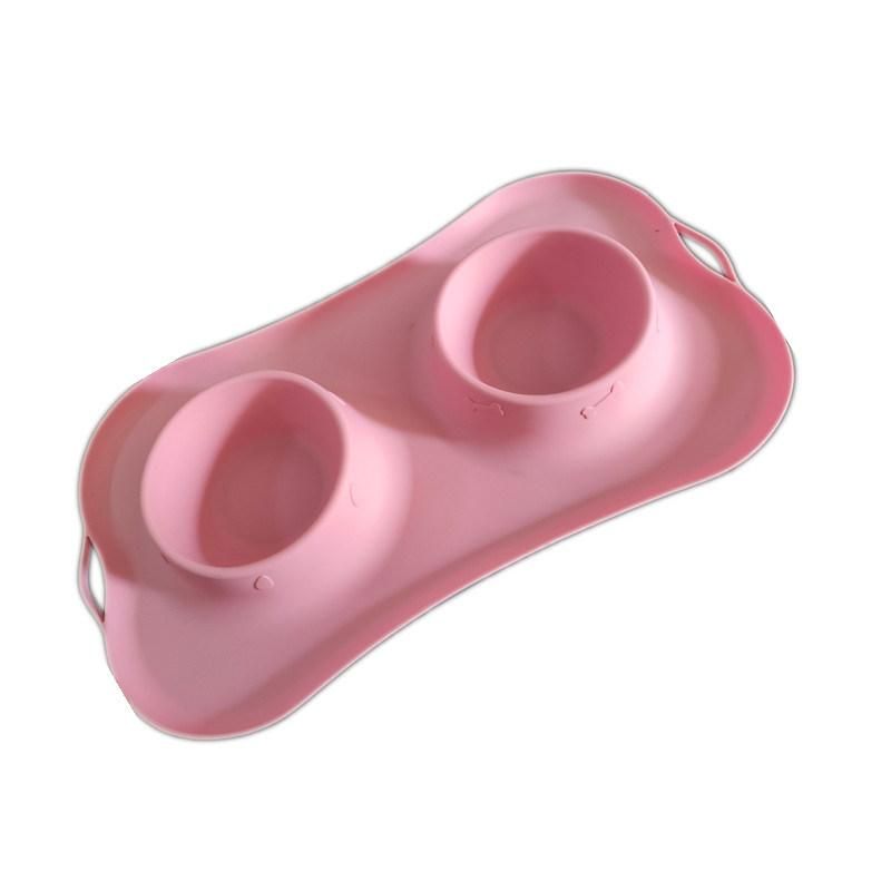 Dog Bowl with Silicone Mat