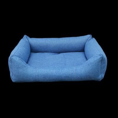 Wholesale Supplier Dog Kennel PP Cotton Waterproof Pet Bed Sofa Soft and Comfortable Doghouse in Different Size