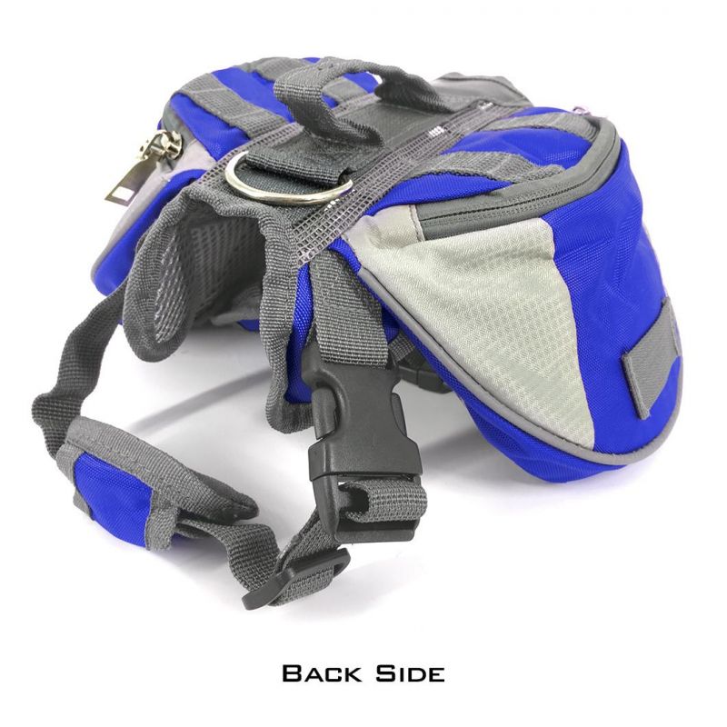 Wholesale Adjustable Reflective Durable Outdoor Dog Saddle Bag Pet Supply