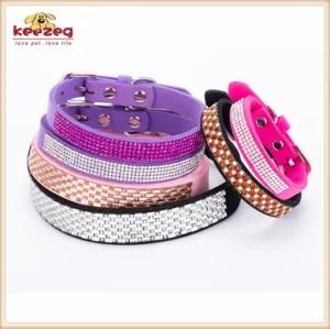 Beautiful Super Soft Pet Supplies/Dog Cat Collars (KC0155)