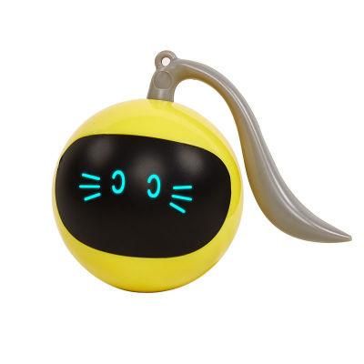 Smart Jumping Ball USB Electric Rotating Rolling Jumping Cat Toy