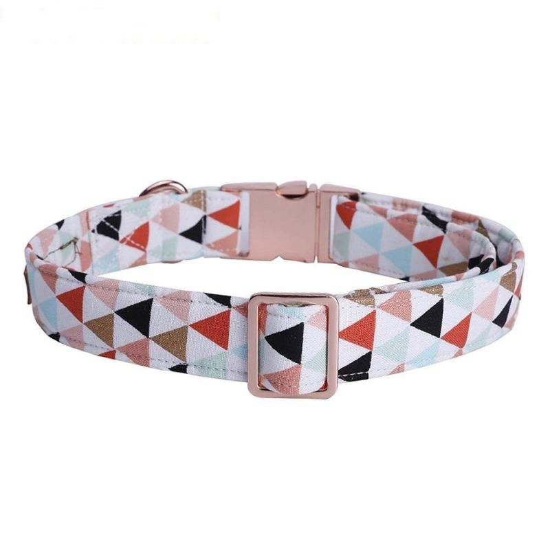 OEM Hot Sale of Flower Dog Collar Customized Pattern Collar in All Season