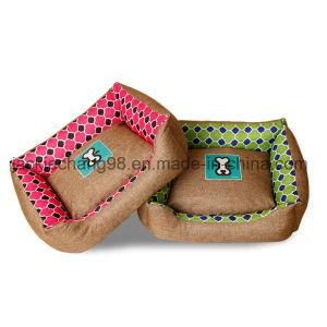 Printed Poly Canvas Pet Bed