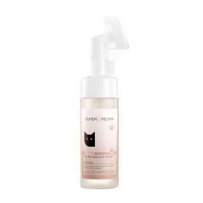 Super Petian Private Label Pet Care Grooming Product 150ml Cat Paw Cleaning &amp; Nourishing Essence
