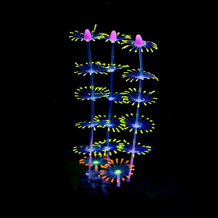 Glowing Silicone Strip Coral Aquatic Plant Aquarium Decoration