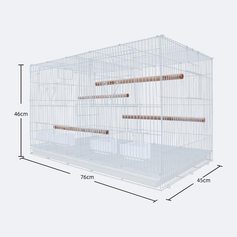 Black White Pink Blue Metal Parrot Cage Pet House Wholesale Bird Cage