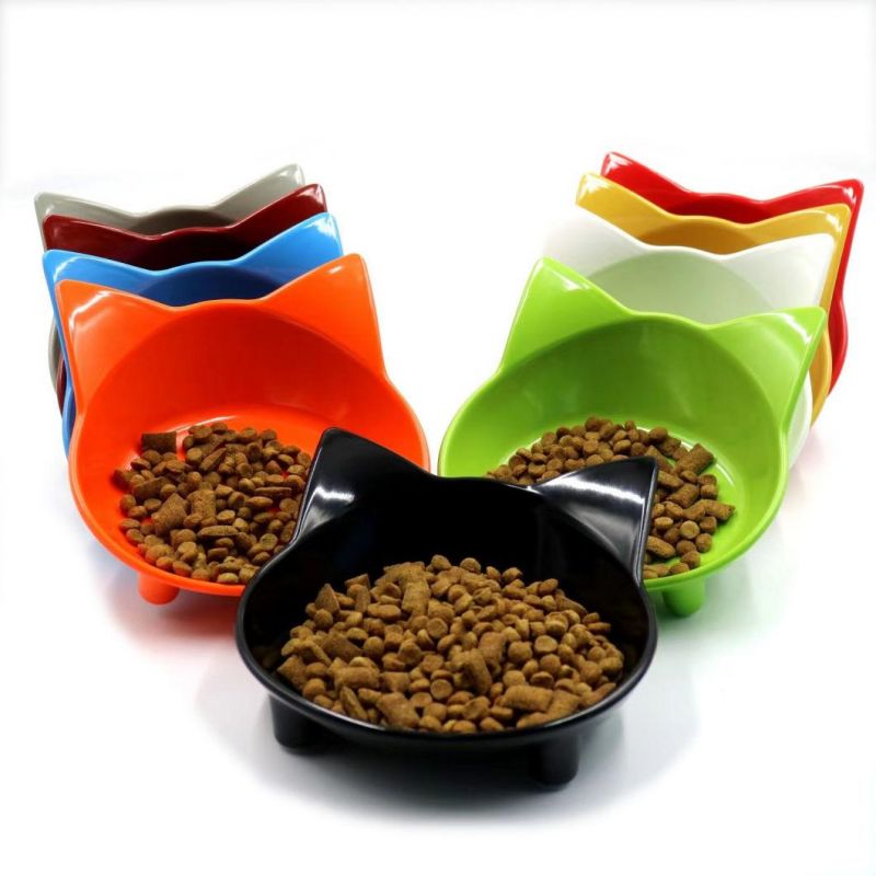 Cat Food Bowls Cat Feeding Bowls Cute Cat Shape Water Bowls Cat Dish