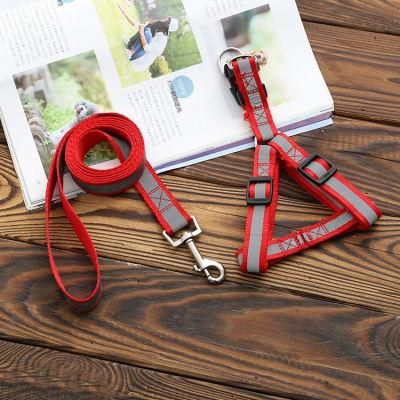 Amazon Hot-Selling Pet Training Type Reflective Colorful Dog Harness