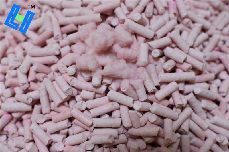 Peach Tofu Cat Litter with Hard Clump and Odor Control