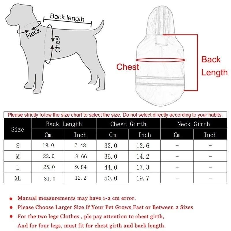 Pet Clothing Shenzhen Colourful Supply Pet Raincoat Waterproof