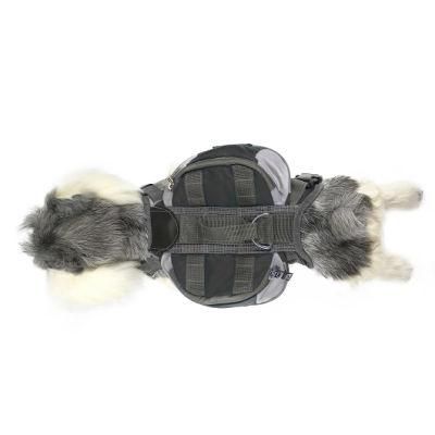 Wholesale Adjustable Outdoor Visiable Durable Hiking Dog Saddle Bag Pet Accessories