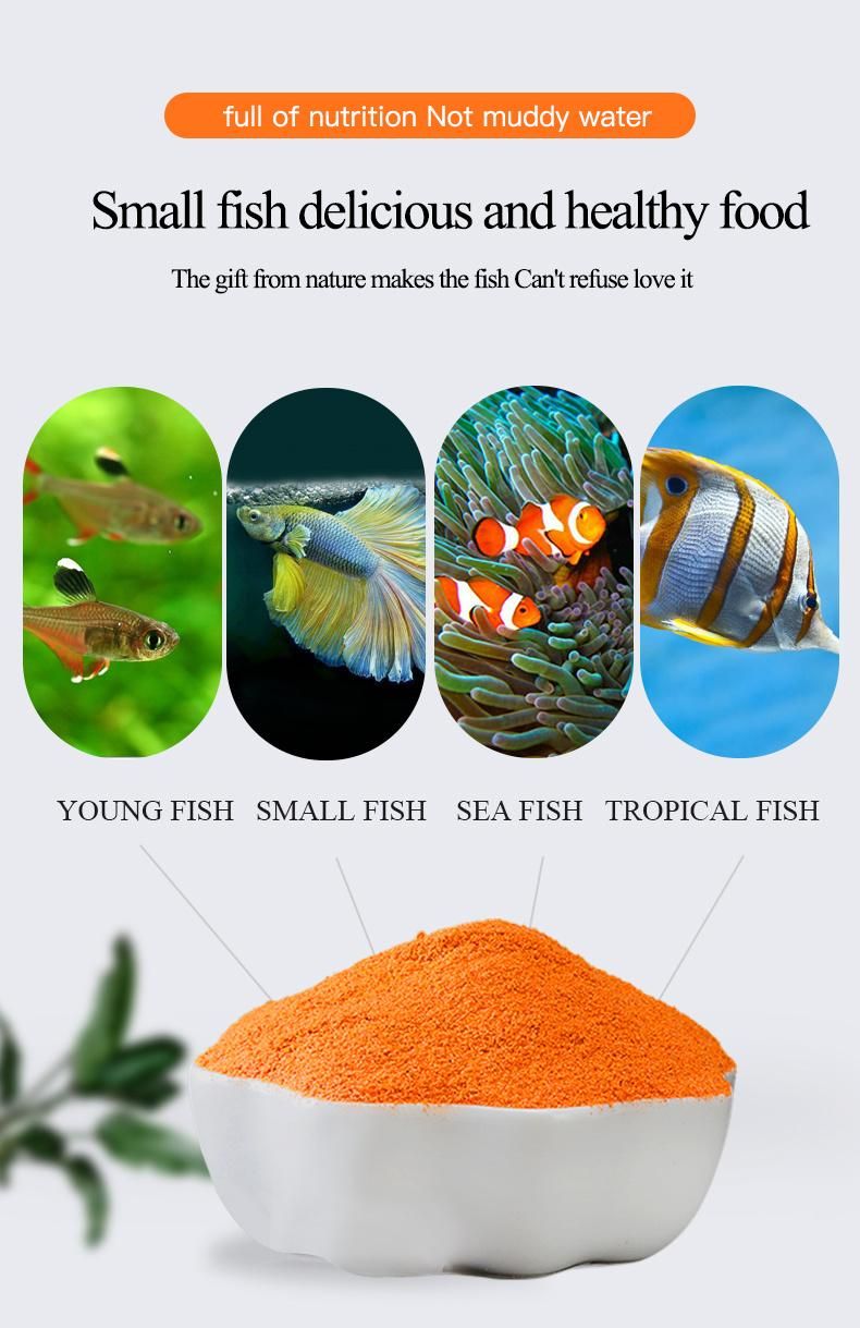 Yee Small Goldfish Feed Brine Shrimp Eggs Soften Fish Food