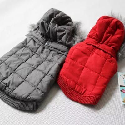 Warm Winter Dog Coat with Hood/Saco De Perro