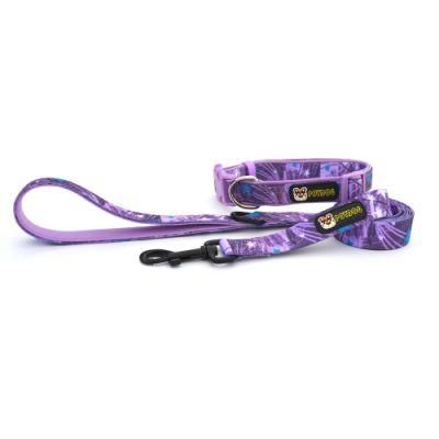 Safe Durable Padding Brand Logo Pet Dog Leash for Outdoor Walking