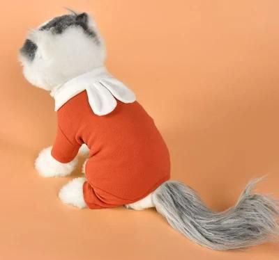 Cute Design Pet Cat Clothes Pet Supply Cotton material Pet Cat Coat Pet Products