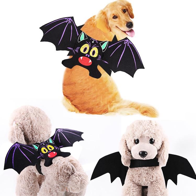 Dog Clothes Halloween Christmas Uniform Funny Cat Pet Clothes Autumn and Winter Pumpkin Clothes Two Feet
