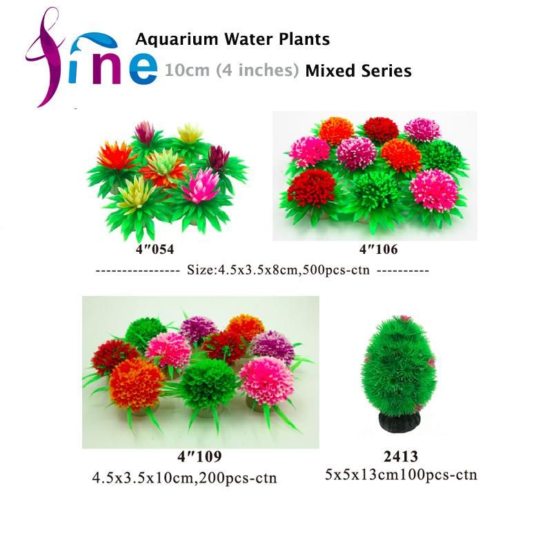 4 Inches/ 10cm Aquarium Water Plants with Mixed Series