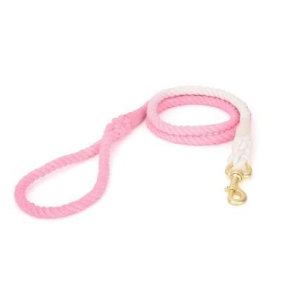 2022 New Product Soft and Skin-Friendly Pear Yellow Color Dog Pet Leash