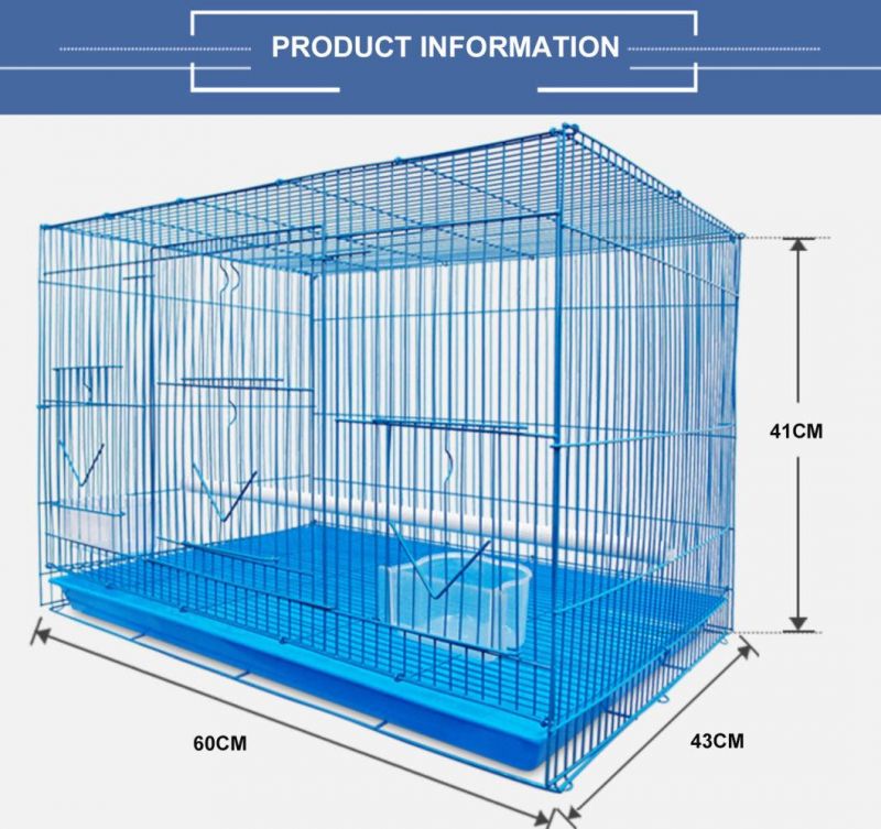 in Stock Customize OEM ODM Multi-Color Parrot Living House Bird Cage