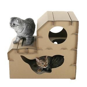 Hot Sale Corrugated Cardboard Cat House