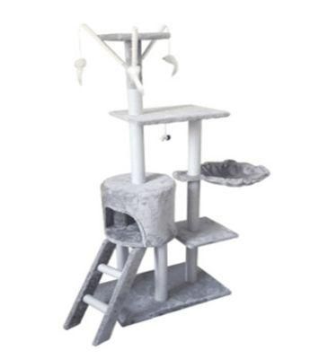Activity Cat Tree Scratcher with Scratching Post and Toys