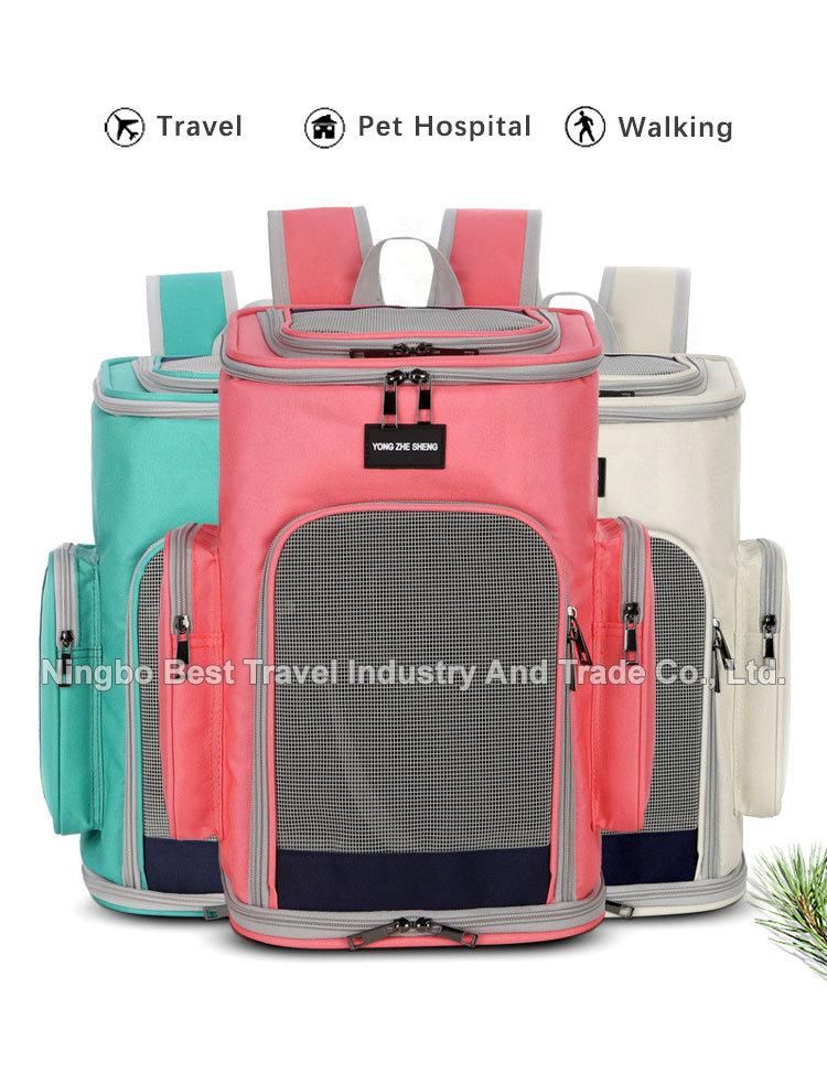 Travel Camping Small Cats Dog Backpack Carrier Bag Ventilated Breathable Pet Backpack
