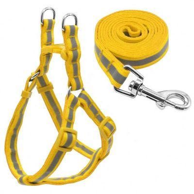 OEM Multiple Designs Nylon Reflective Walking Dog Harness with Leash/Pet Toy /Dog Harness/Pet Accessories