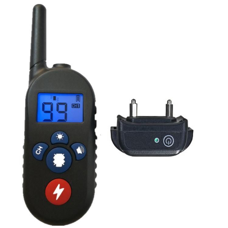 Pet Trainer Electronic Safety Shock Waterproof Remote Dog Training Collar for Dogs/Factory Price