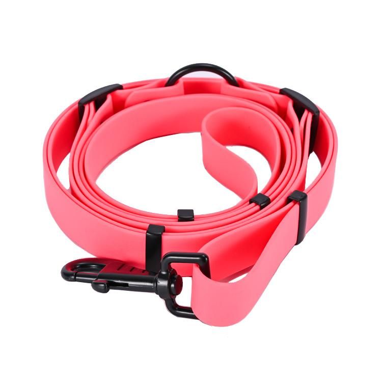 New Eco-Friendly Waterproof Dog Leash Soft PVC Coated Webbing Dog Leash