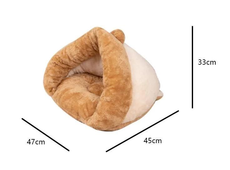 Animal Body Shape Bed Pet House Wholesale Lovely Stuffed Corgi Cheap Custom Animal Cushion Bedroom Decoration Plush Toy