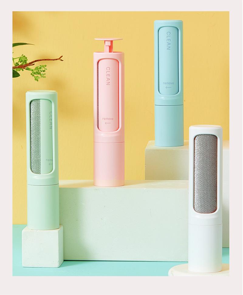 Waterproof Comfortable Touching Plastic Polyester Hair Remover Roller Brush