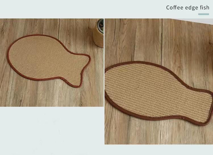 Pet Play Sisal Rug Floor Carpet Animals Scratch Mat