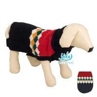 Turtleneck Knt Pullover Cat Clothing with Leg Hole